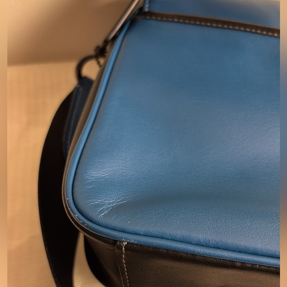 Coach Track Crossbody Bag In Colorblock Signature Canvas Sporty Athletic - Picture 6 of 14